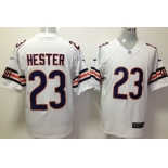 Nike Chicago Bears #23 Devin Hester White Game Jersey