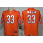 Nike Chicago Bears #33 Charles Tillman Orange Game Jersey