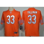 Nike Chicago Bears #33 Charles Tillman Orange Game Jersey