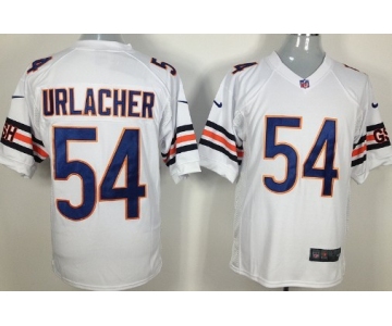 Nike Chicago Bears #54 Brian Urlacher White Game Jersey
