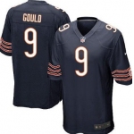 Nike Chicago Bears #9 Robbie Gould Blue Game Jersey