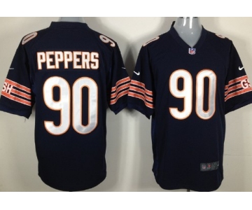 Nike Chicago Bears #90 Julius Peppers Blue Game Jersey