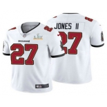 Men's Tampa Bay Buccaneers #27 Ronald Jones II White 2021 Super Bowl LV Limited Stitched NFL Jersey