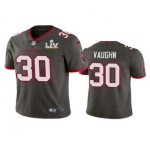 Men's Tampa Bay Buccaneers #30 Ke'Shawn Vaughn Grey 2021 Super Bowl LV Limited Stitched NFL Jersey