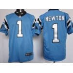 Nike Carolina Panthers #1 Cam Newton Light Blue Game Jersey