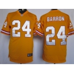 Nike Tampa Bay Buccaneers #24 Mark Barron Orange Game Jersey