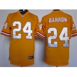Nike Tampa Bay Buccaneers #24 Mark Barron Orange Game Jersey