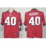 Nike Tampa Bay Buccaneers #40 Mike Alstott Red Game Jersey