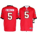 Nike Tampa Bay Buccaneers #5 Josh Freeman Red Game Jersey