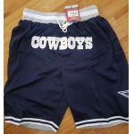 Men's Dallas Cowboys Navy Blue Just Don Shorts