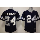 Nike Dallas Cowboys #24 Morris Claiborne Blue Game Jersey