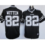 Nike Dallas Cowboys #82 Jason Witten Black Game Jersey
