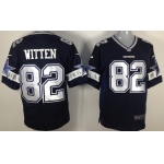 Nike Dallas Cowboys #82 Jason Witten Blue Game Jersey