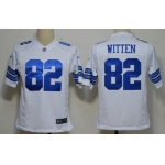 Nike Dallas Cowboys #82 Jason Witten White Game Jersey