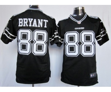 Nike Dallas Cowboys #88 Dez Bryant Black Game Jersey