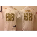 Nike Dallas Cowboys #88 Dez Bryant Salute to Service White Game Jersey