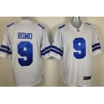 Nike Dallas Cowboys #9 Tony Romo White Game Jersey