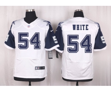Men's Dallas Cowboys #54 Randy White Nike White Color Rush 2015 NFL Elite Jersey