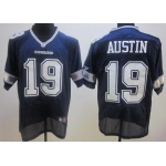 Nike Dallas Cowboys #19 Miles Austin Blue Elite Jersey