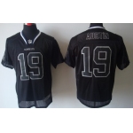Nike Dallas Cowboys #19 Miles Austin Lights Out Black Elite Jersey
