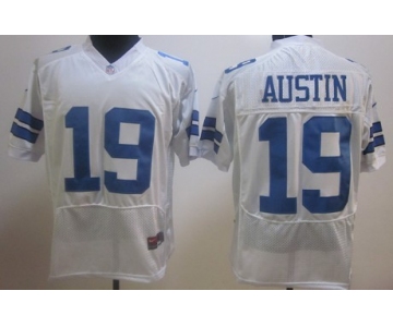 Nike Dallas Cowboys #19 Miles Austin White Elite Jersey