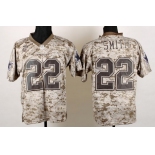 Nike Dallas Cowboys #22 Emmitt Smith 2013 USMC Camo Elite Jersey