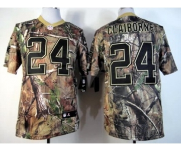 Nike Dallas Cowboys #24 Morris Claiborne Realtree Camo Elite Jersey