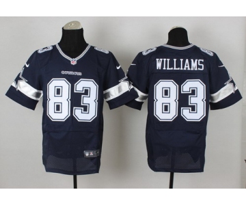 Nike Dallas Cowboys #83 Terrance Williams Blue Elite Jersey