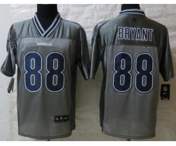 Nike Dallas Cowboys #88 Dez Bryant 2013 Gray Vapor Elite Jersey