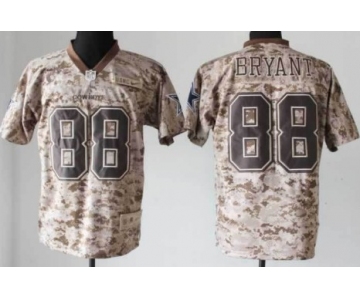 Nike Dallas Cowboys #88 Dez Bryant 2013 USMC Camo Elite Jersey