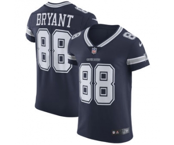 Nike Dallas Cowboys #88 Dez Bryant Dallas Cowboys Nike Vapor Untouchable Elite Navy Blue Jersey