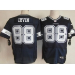 Nike Dallas Cowboys #88 Michael Irvin Blue Elite Jersey