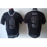 Nike Dallas Cowboys #9 Tony Romo Lights Out Black Elite Jersey