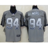 Nike Dallas Cowboys #94 DeMarcus Ware Drift Fashion Gray Elite Jersey