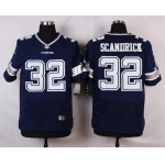 Nike Men's Dallas Cowboys Orlando Scandrick Elite Blue Jersey