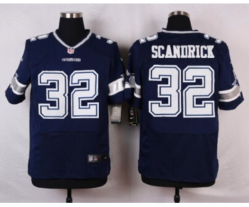 Nike Men's Dallas Cowboys Orlando Scandrick Elite Blue Jersey