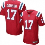 Men's New England Patriots #17 Aaron Dobson Red Alternate Stitched NFL Nike Elite Jersey
