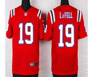 New England Patriots #19 Brandon LaFell Red Alternate NFL Nike Elite Jersey