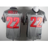 Nike New England Patriots #22 Stevan Ridley Gray Shadow Elite Jersey