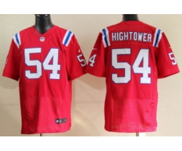 Nike New England Patriots #54 Donta Hightower Red Elite Jersey