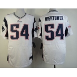 Nike New England Patriots #54 Donta Hightower White Elite Jersey