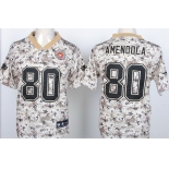 Nike New England Patriots #80 Danny Amendola 2013 USMC Camo Elite Jersey
