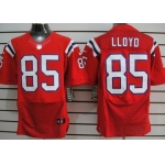 Nike New England Patriots #85 Brandon Lloyd Red Elite Jersey