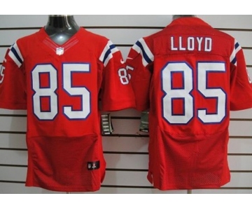 Nike New England Patriots #85 Brandon Lloyd Red Elite Jersey