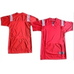 Nike New England Patriots Blank Red Elite Jersey