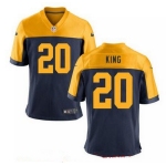 Men's 2017 NFL Draft Green Bay Packers #20 Kevin King Navy Blue Gold Alternate Stitched NFL Nike Elite Jersey