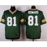 Men's Green Bay Packers #81 Desmond Howard Green Retired Player NFL Nike Elite Jersey