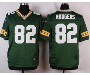Men's Green Bay Packers #82 Richard Rodgers Green Team Color NFL Nike Elite Jersey