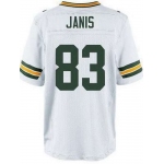 Men's Green Bay Packers #83 Jeff Janis White Road NFL Nike Elite Jersey