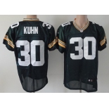 Nike Green Bay Packers #30 John Kuhn Green Elite Jersey